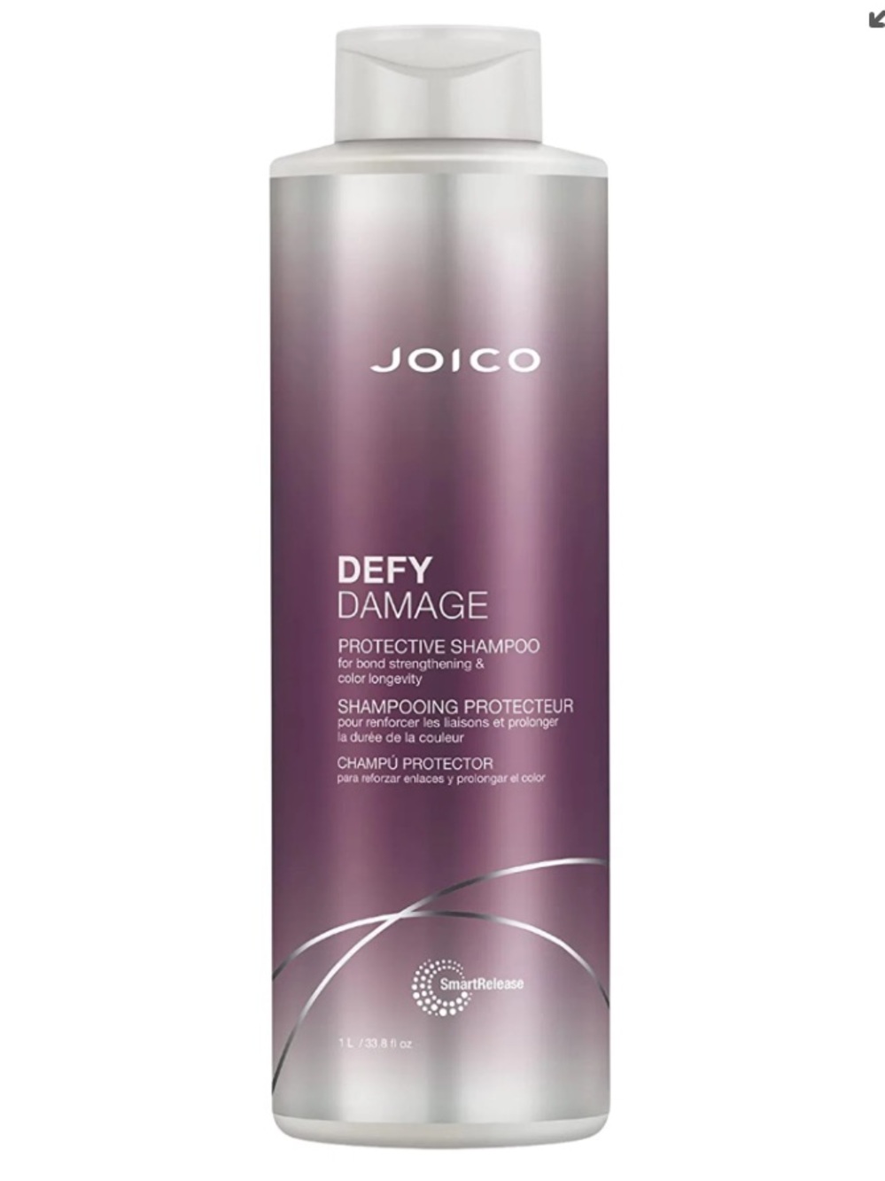 Joico Defy Damage Protective 33.8 Oz  Shampoo - Purple and Silver Bottle